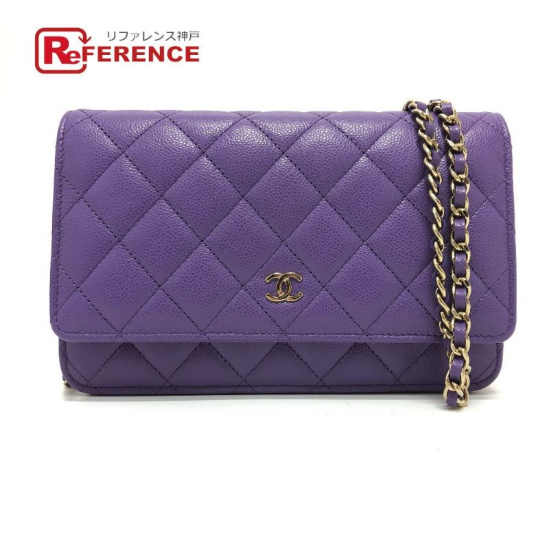 CHANEL●A33814 キャビアチェインショルダーバックWOC 楽天市場】CHANEL シャネル チェーンウォレット クラシック