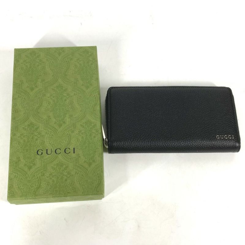 GUCCI グッチ 771154 ロングウォレット ロゴ ジップアラウンド
