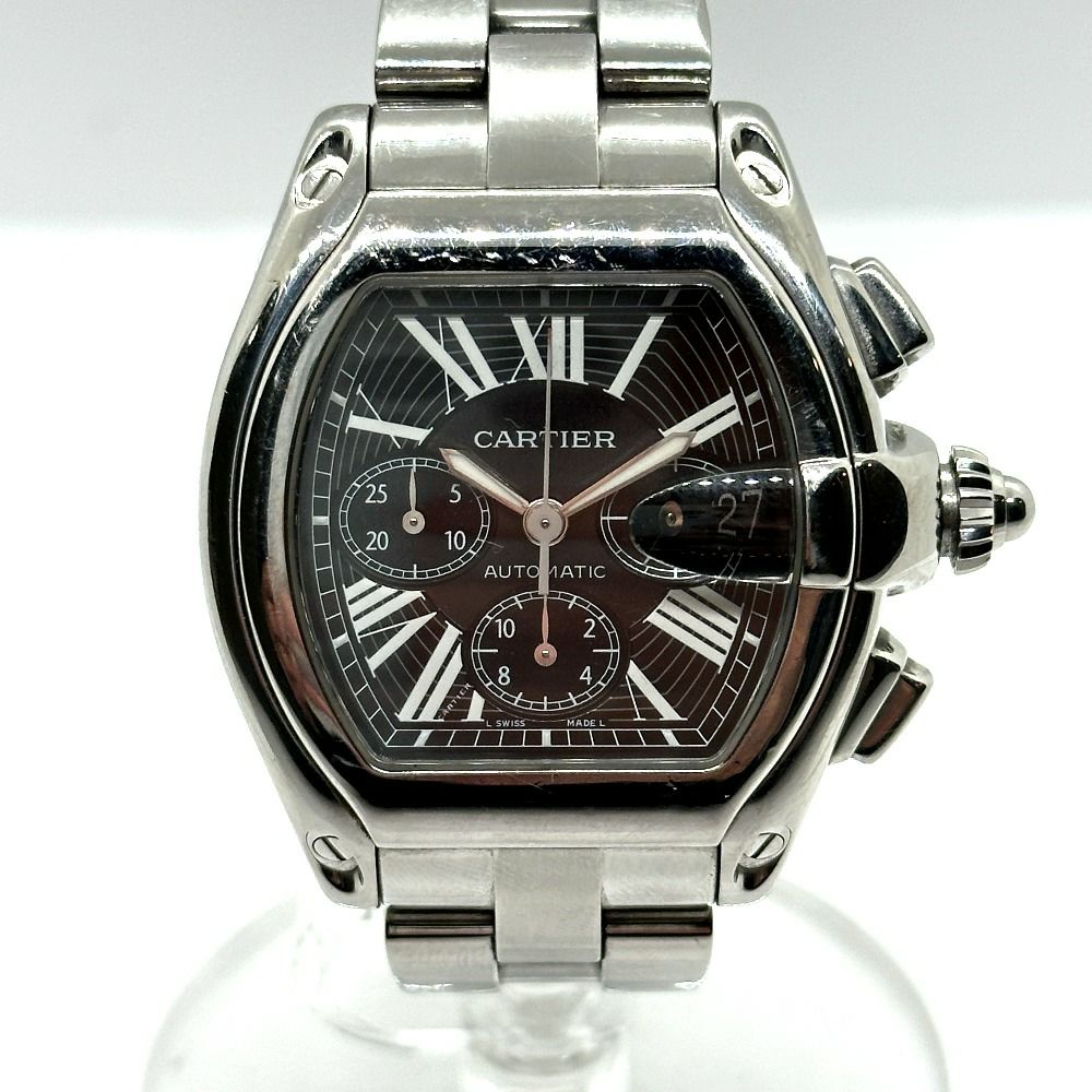 CARTIER カルティエ W62020X6 ロードスター クロノグラフ XL 自動巻き